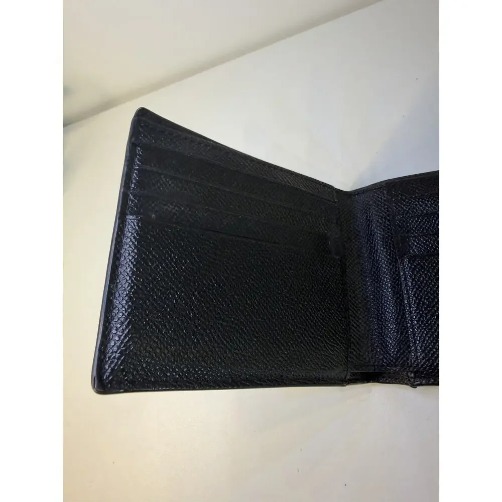 Coach black bifold